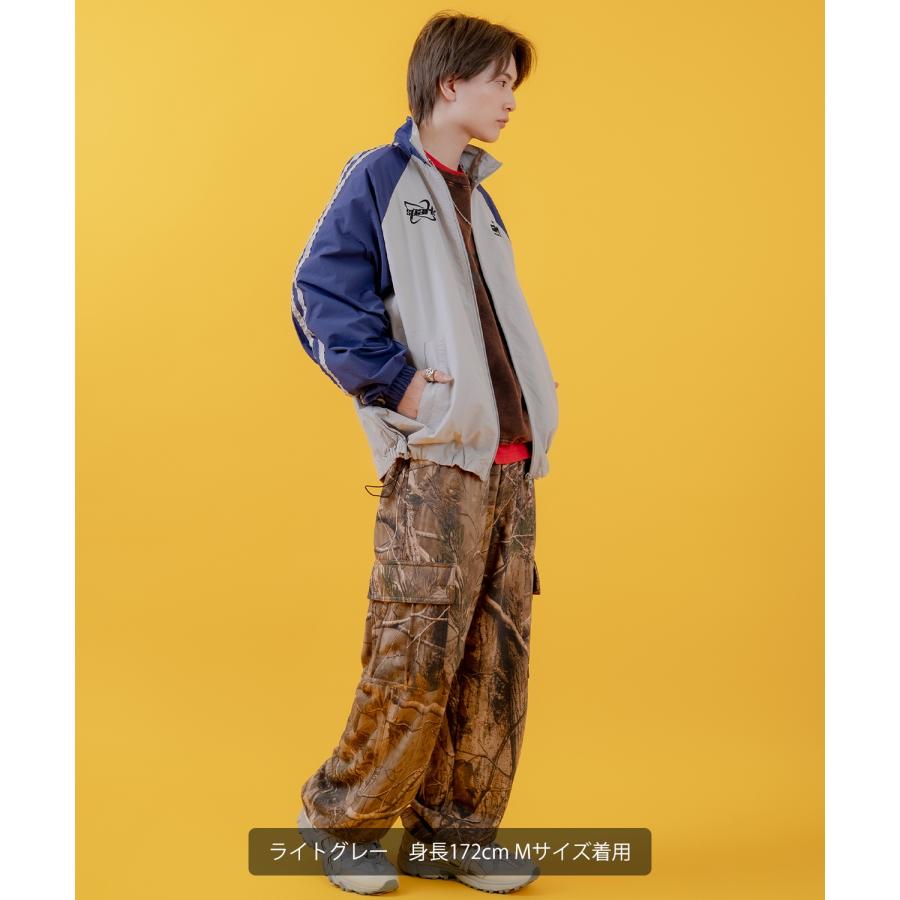 ナイロンブルゾン メンズ 切り替え フルジップブルゾン カジュアル アメカジ ストリート スケーター ストリート古着MIX 韓国 | improves | 12