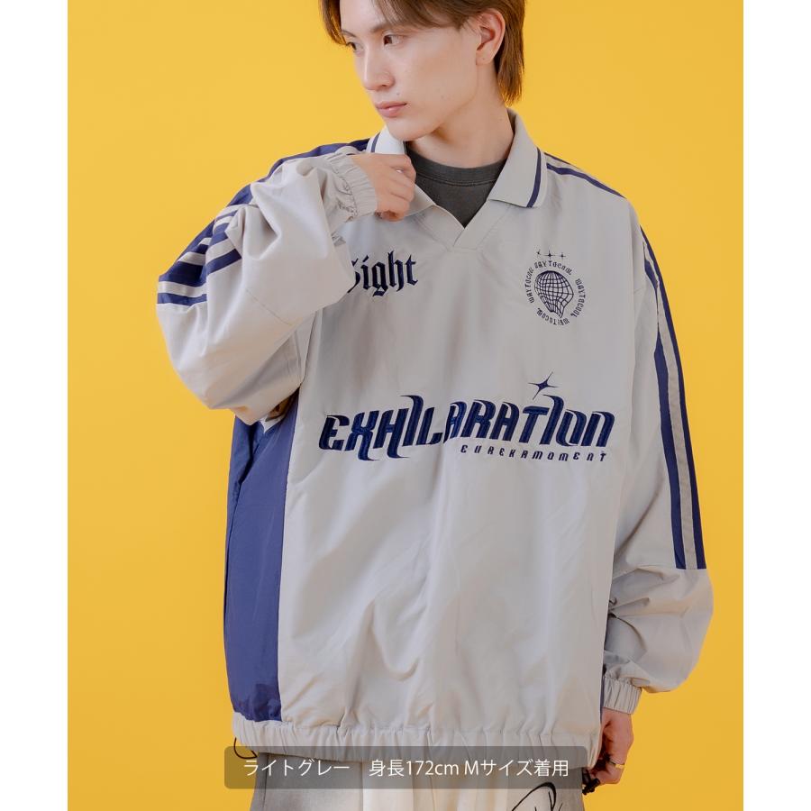 Tシャツ メンズ レディース サッカー ゲームシャツ ナイロン ピステ ポロシャツ カジュアル アメカジ ストリート スケーター ストリート古着MIX 韓国 | improves | 05