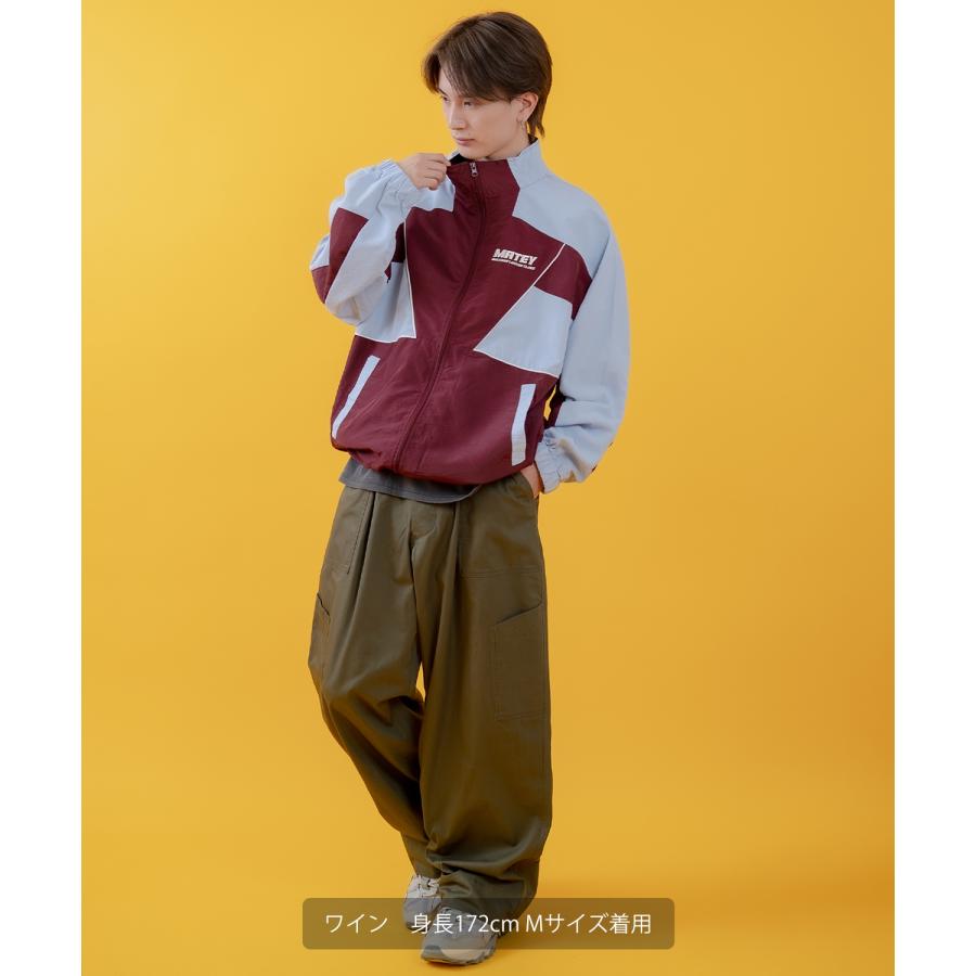 ナイロンブルゾン メンズ 切り替え フルジップブルゾン カジュアル アメカジ ストリート スケーター ストリート古着MIX 韓国 | improves | 14