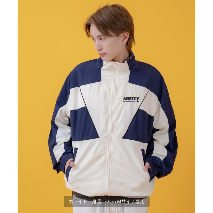 ナイロンブルゾン メンズ 切り替え フルジップブルゾン カジュアル アメカジ ストリート スケーター ストリート古着MIX 韓国 | improves | 07