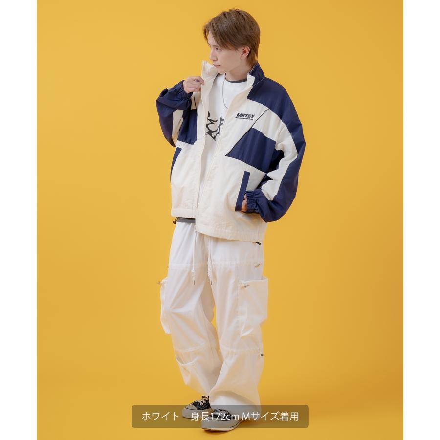 ナイロンブルゾン メンズ 切り替え フルジップブルゾン カジュアル アメカジ ストリート スケーター ストリート古着MIX 韓国 | improves | 08