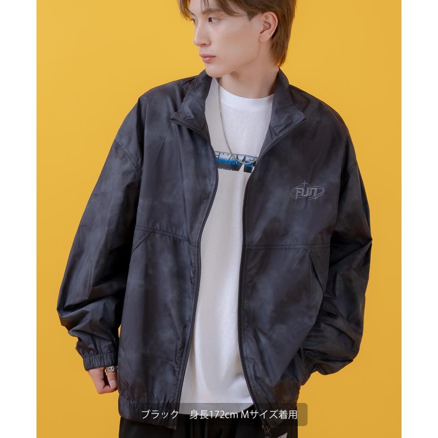 ナイロンジャケット メンズ レディース 切り替え フルジップ ブルゾン ナイロン タイダイ柄 カジュアル アメカジ ストリート スケーター ストリート古着MIX 韓国 | improves | 15