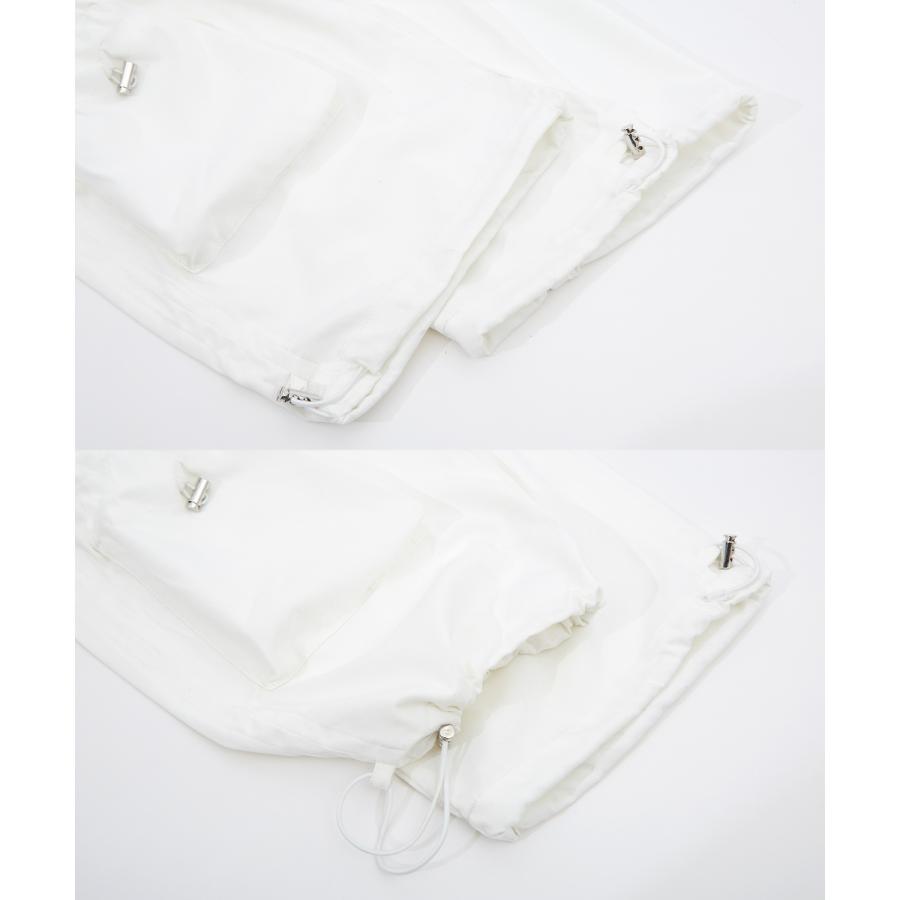 カーゴパンツ メンズ コード使い デザインパンツ ワイドパンツ ミリタリーパンツ ワークパンツ アメカジ カジュアル スケーター ストリート 古着MIX 韓国 | improves | 21