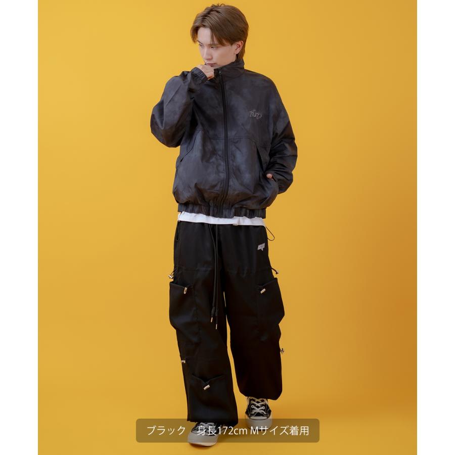 カーゴパンツ メンズ コード使い デザインパンツ ワイドパンツ ミリタリーパンツ ワークパンツ アメカジ カジュアル スケーター ストリート 古着MIX 韓国 | improves | 07