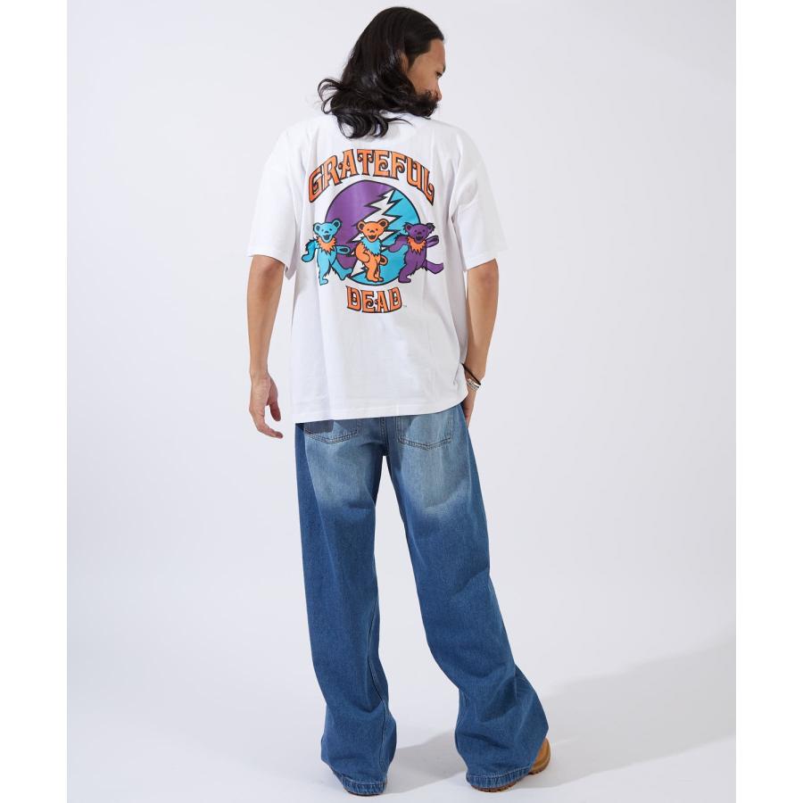 Tシャツ メンズ レディース  GRATEFUL DEAT キャラクター トップス ルーズフィット ゆったり カジュアル アメカジ ストリート スケーター 古着MIX | improves | 13
