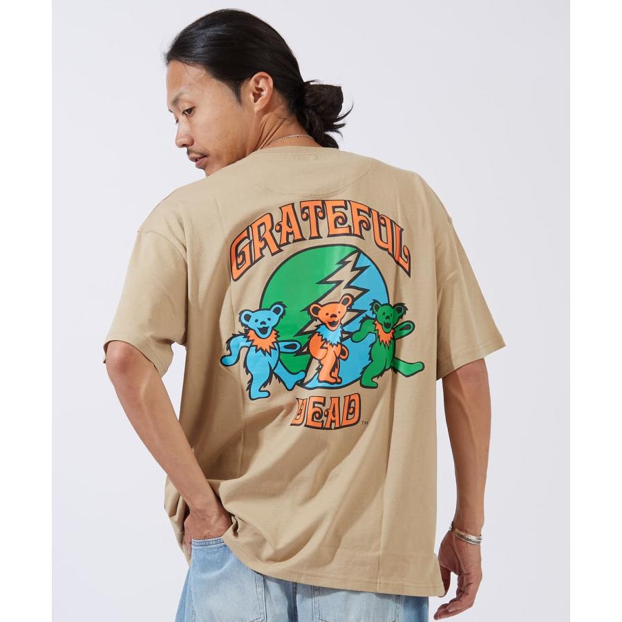 Tシャツ メンズ レディース  GRATEFUL DEAT キャラクター トップス ルーズフィット ゆったり カジュアル アメカジ ストリート スケーター 古着MIX | improves | 14