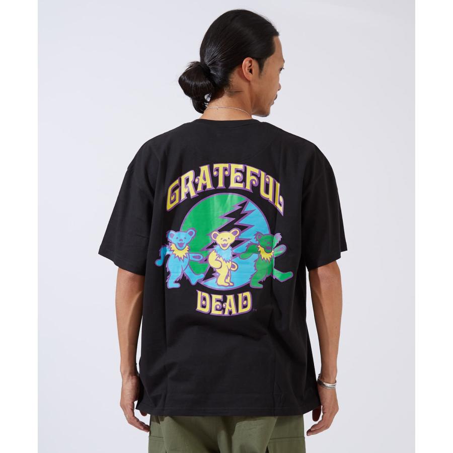 Tシャツ メンズ レディース  GRATEFUL DEAT キャラクター トップス ルーズフィット ゆったり カジュアル アメカジ ストリート スケーター 古着MIX | improves | 04