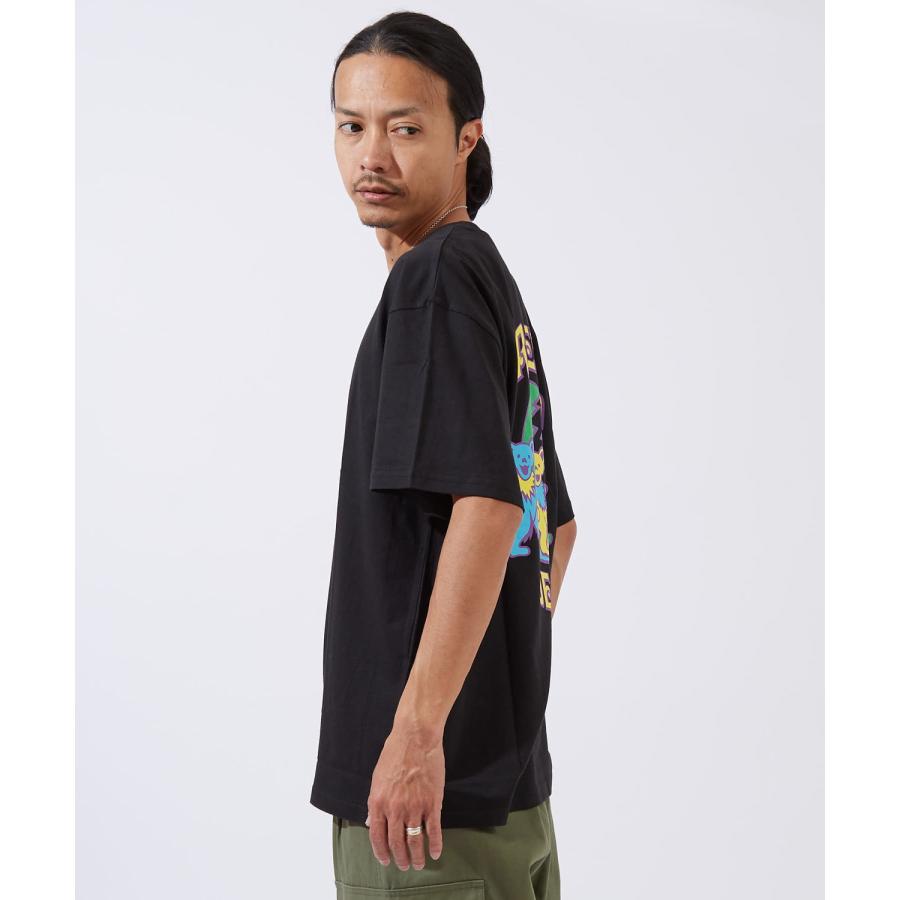 Tシャツ メンズ レディース  GRATEFUL DEAT キャラクター トップス ルーズフィット ゆったり カジュアル アメカジ ストリート スケーター 古着MIX | improves | 05