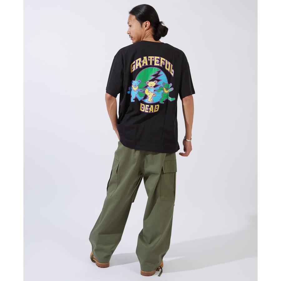 Tシャツ メンズ レディース  GRATEFUL DEAT キャラクター トップス ルーズフィット ゆったり カジュアル アメカジ ストリート スケーター 古着MIX | improves | 09
