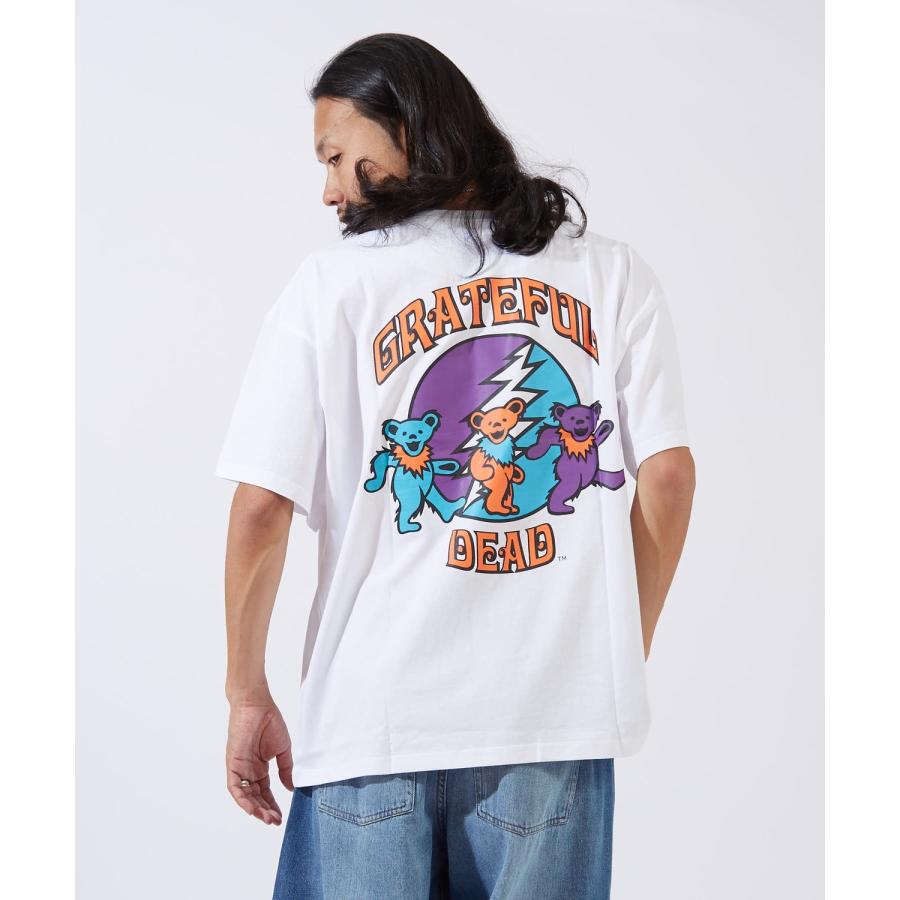 Tシャツ メンズ レディース  GRATEFUL DEAT キャラクター トップス ルーズフィット ゆったり カジュアル アメカジ ストリート スケーター 古着MIX | improves | 10