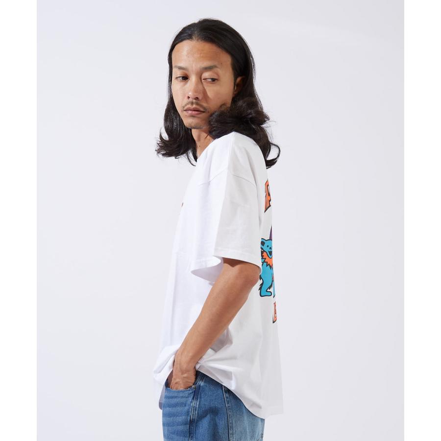 Tシャツ メンズ レディース  GRATEFUL DEAT キャラクター トップス ルーズフィット ゆったり カジュアル アメカジ ストリート スケーター 古着MIX | improves | 11