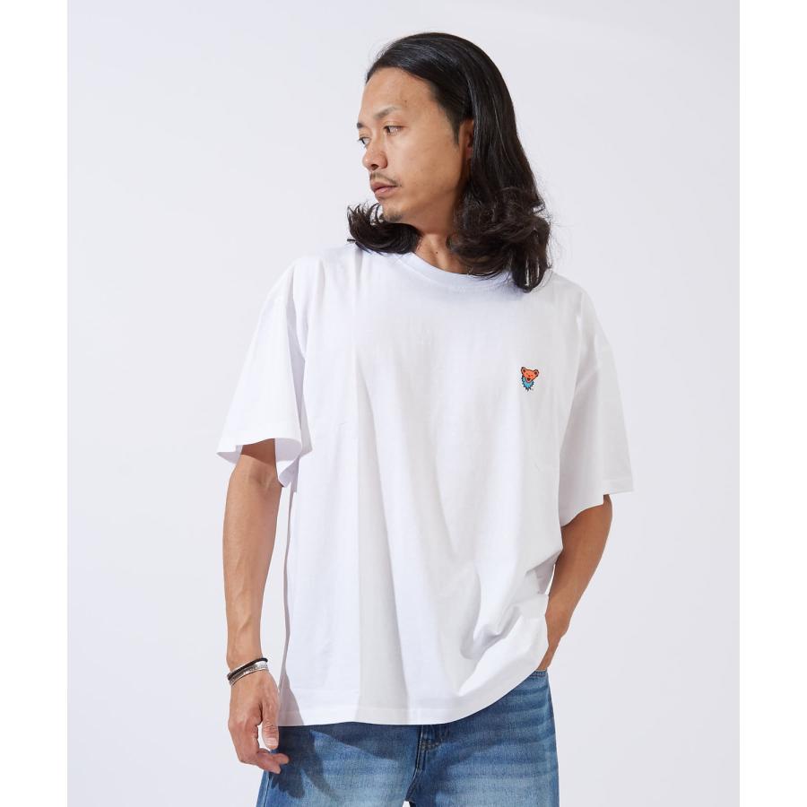 Tシャツ メンズ レディース  GRATEFUL DEAT キャラクター トップス ルーズフィット ゆったり カジュアル アメカジ ストリート スケーター 古着MIX | improves | 12