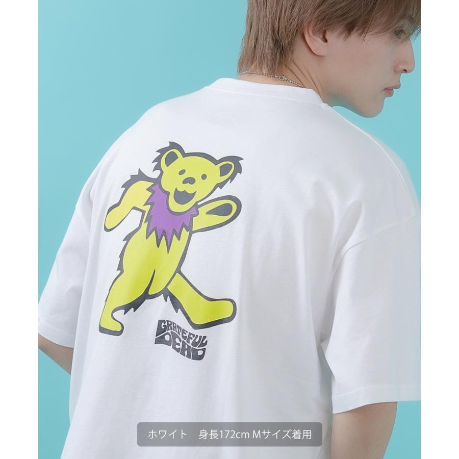 Tシャツ メンズ レディース  GRATEFUL DEAT キャラクター トップス ルーズフィット ゆったり カジュアル アメカジ ストリート スケーター 古着MIX | improves | 03