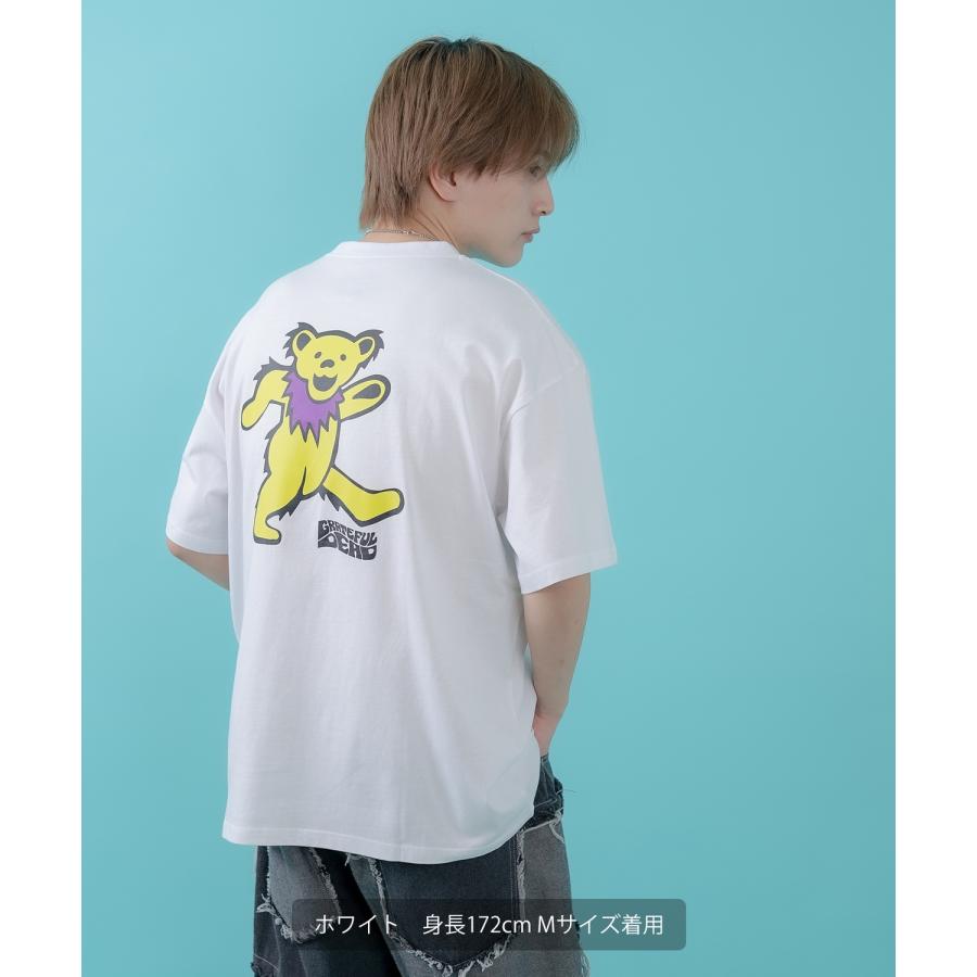 Tシャツ メンズ レディース  GRATEFUL DEAT キャラクター トップス ルーズフィット ゆったり カジュアル アメカジ ストリート スケーター 古着MIX | improves | 07