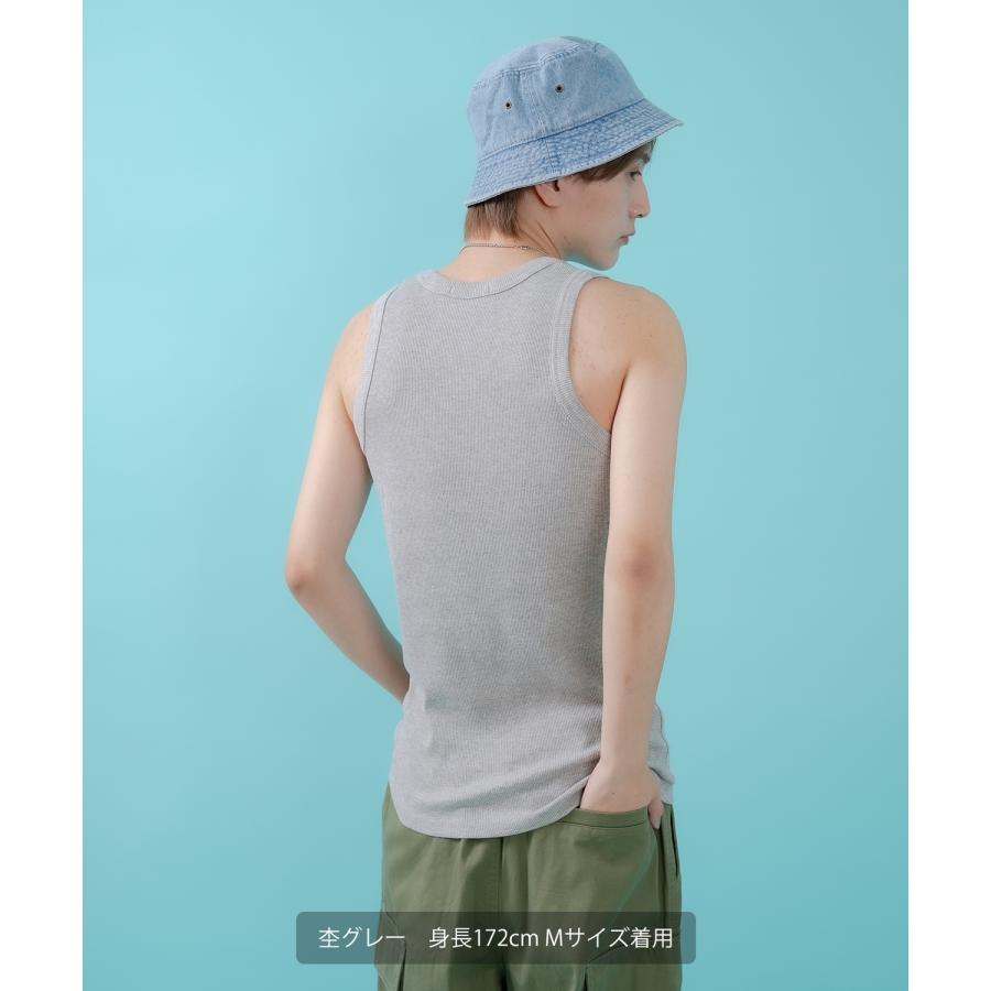 Tシャツ メンズ レディース ノースリーブ タンクトップ ロング カジュアル アメカジ ストリート スケーター 古着MIX 韓国ファッション | improves | 08