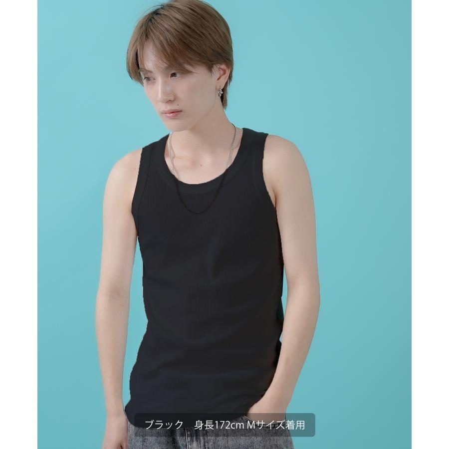 Tシャツ メンズ レディース ノースリーブ タンクトップ ロング カジュアル アメカジ ストリート スケーター 古着MIX 韓国ファッション | improves | 11