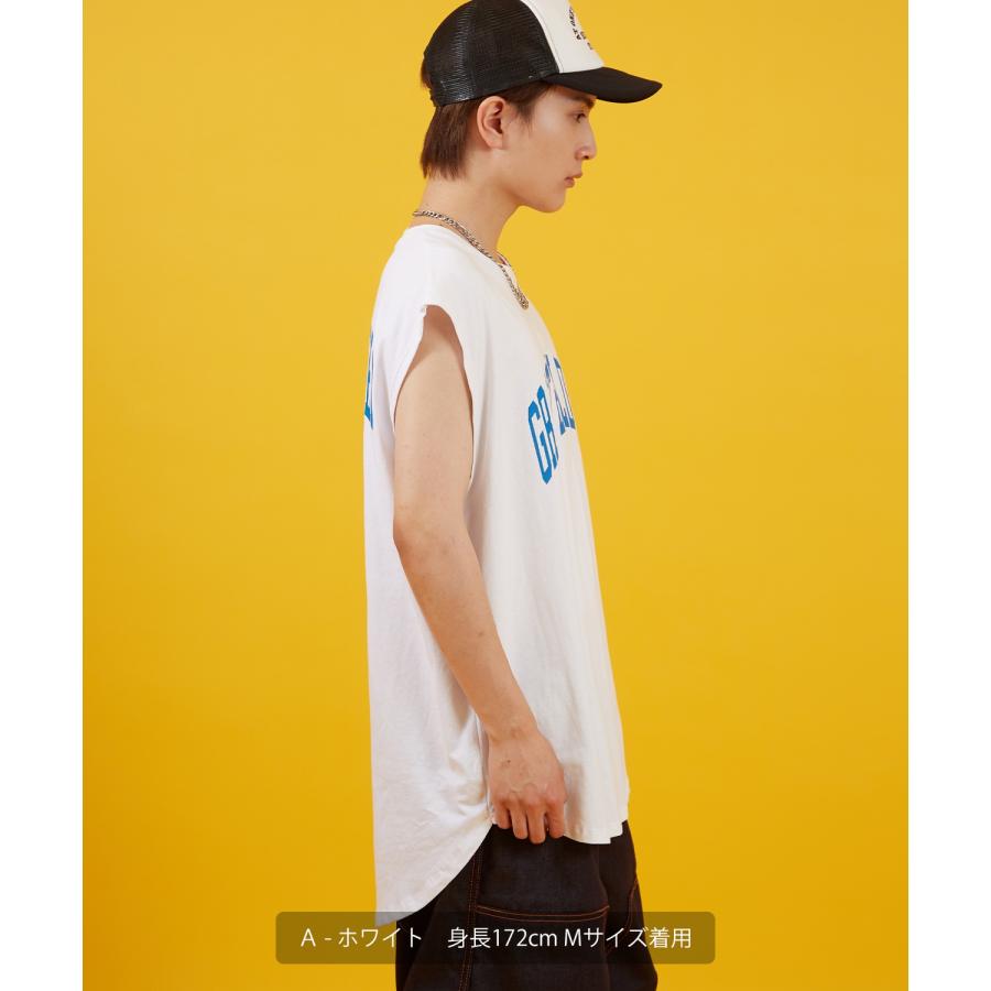 Tシャツ メンズ レディース GRATEFUL DEAT キャラクター トップス ノースリーブ ルーズフィット ゆったり カジュアル アメカジ ストリート スケーター 古着MIX | improves | 07