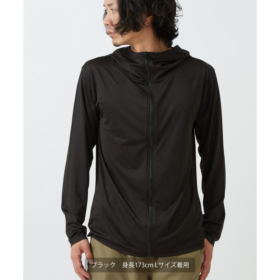 ジップパーカー ラッシュガード メンズ Tシャツ カットソー 長袖 アメカジ カジュアル サーフ ストリート 西海岸 大人カジュアル | improves | 06