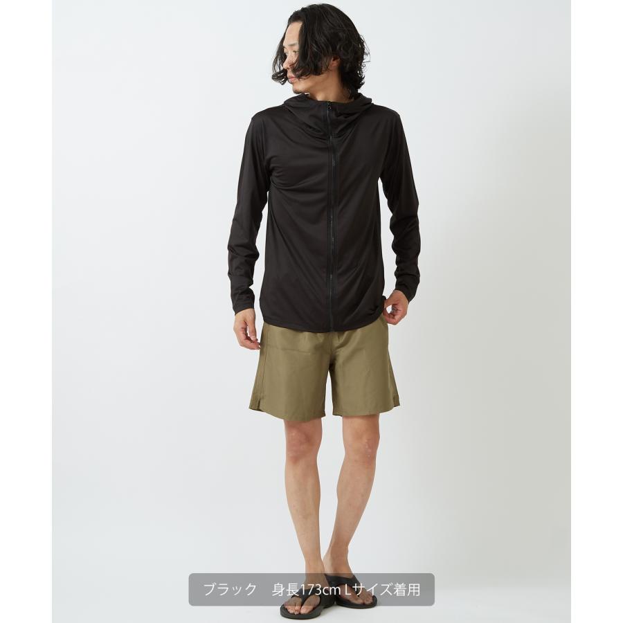 ジップパーカー ラッシュガード メンズ Tシャツ カットソー 長袖 アメカジ カジュアル サーフ ストリート 西海岸 大人カジュアル | improves | 08