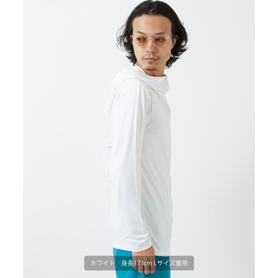 ジップパーカー ラッシュガード メンズ Tシャツ カットソー 長袖 アメカジ カジュアル サーフ ストリート 西海岸 大人カジュアル | improves | 10