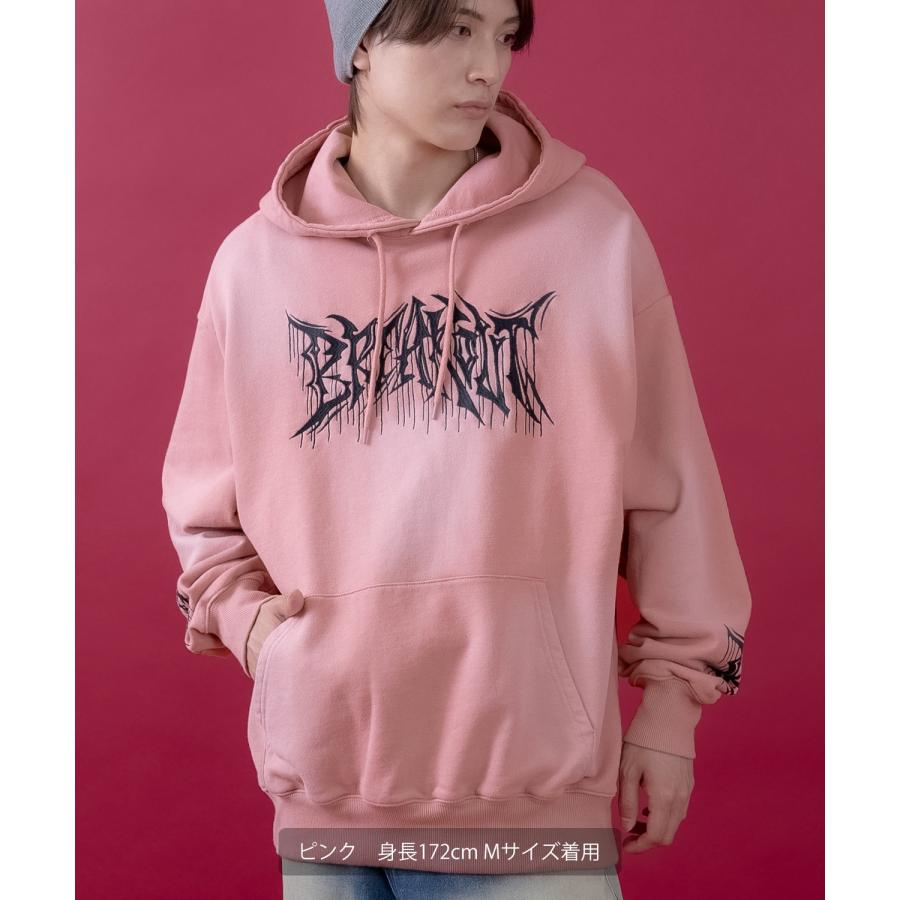 improves パーカー メンズ レディース スプレー加工 裏毛 プル