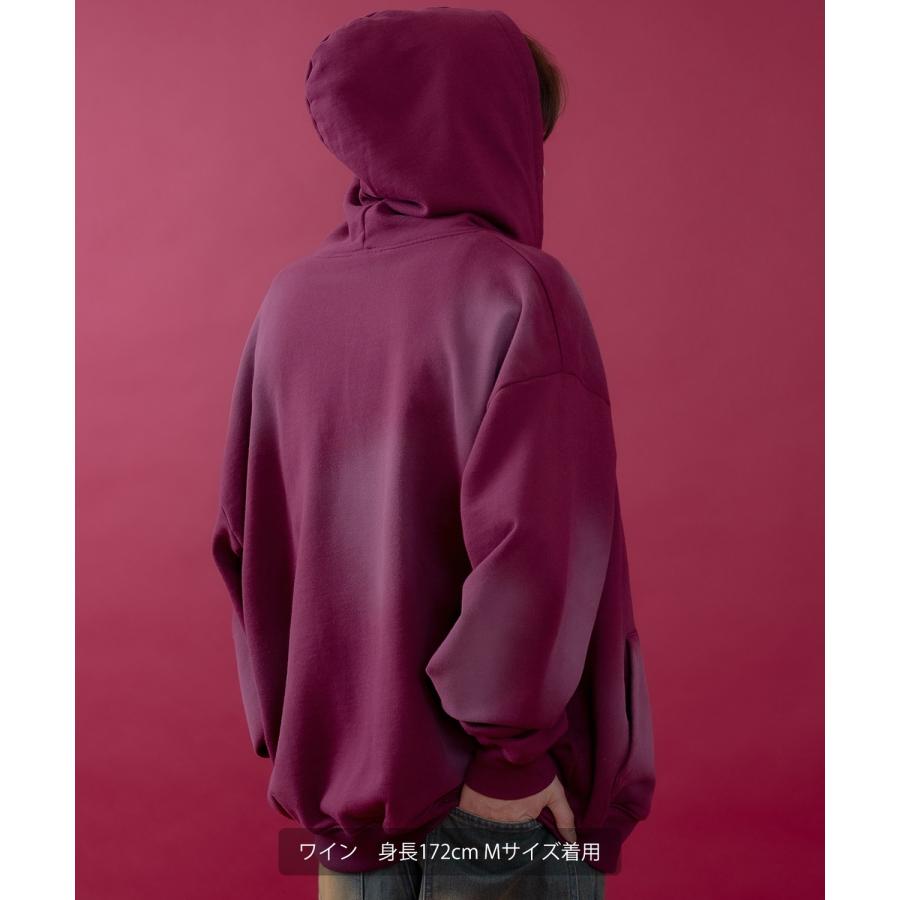 パーカー メンズ レディース フリンジ加工 裏毛  ジップパーカー バタフライ スウェット アメカジ カジュアル スケーター ストリート 古着MIX 韓国ファッション | improves | 12