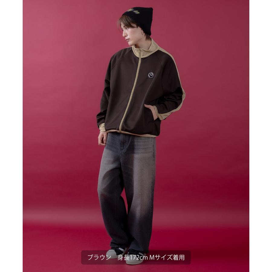 トラックジャケット メンズ レディース フルジップ ライン ジャージ カジュアル アメカジ ストリート スケーター ストリート古着MIX 韓国ファッション | improves | 13