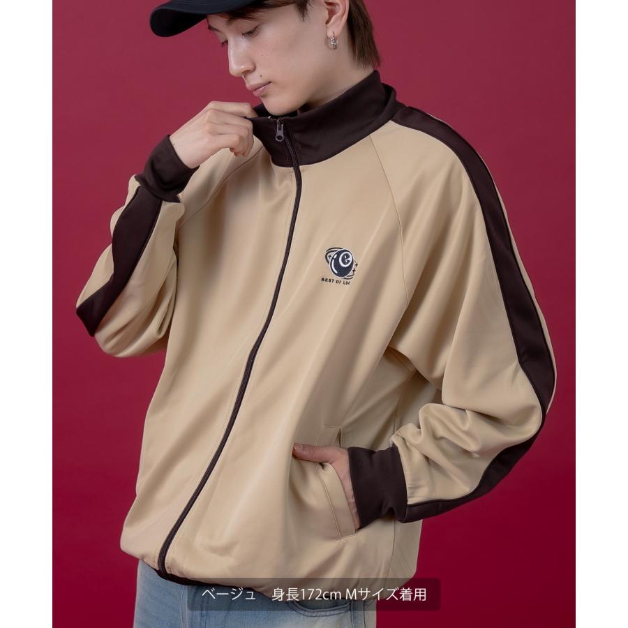 トラックジャケット メンズ レディース フルジップ ライン ジャージ カジュアル アメカジ ストリート スケーター ストリート古着MIX 韓国ファッション | improves | 14