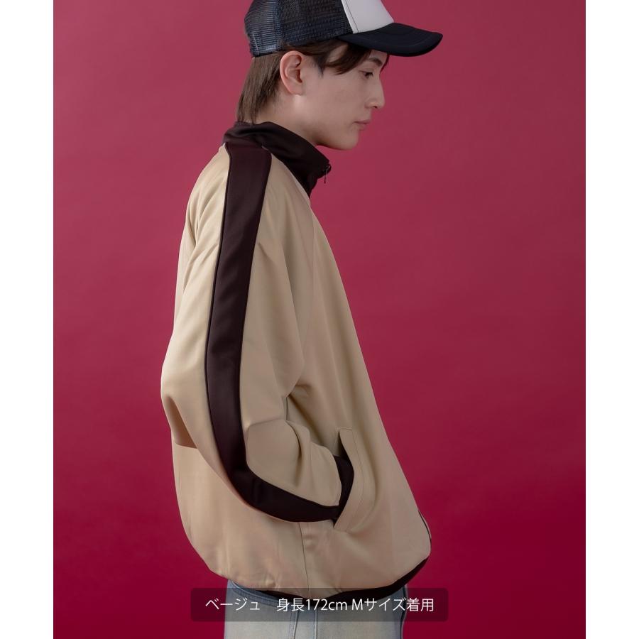 トラックジャケット メンズ レディース フルジップ ライン ジャージ カジュアル アメカジ ストリート スケーター ストリート古着MIX 韓国ファッション | improves | 16