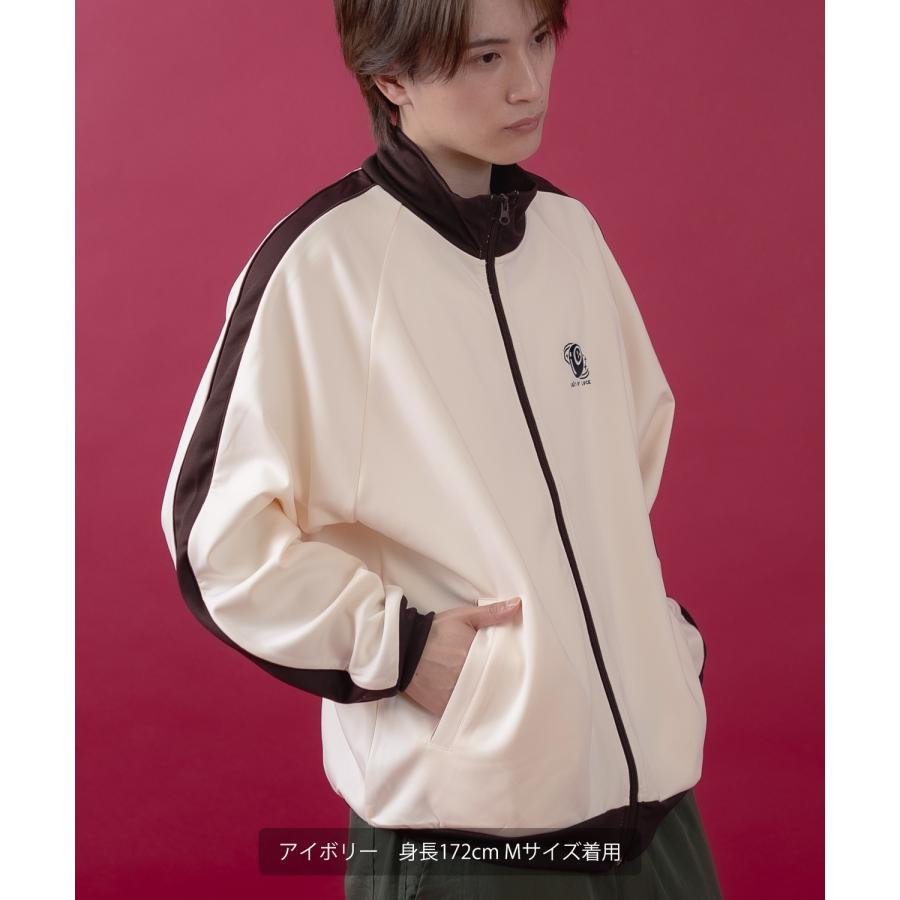 トラックジャケット メンズ レディース フルジップ ライン ジャージ カジュアル アメカジ ストリート スケーター ストリート古着MIX 韓国ファッション | improves | 04