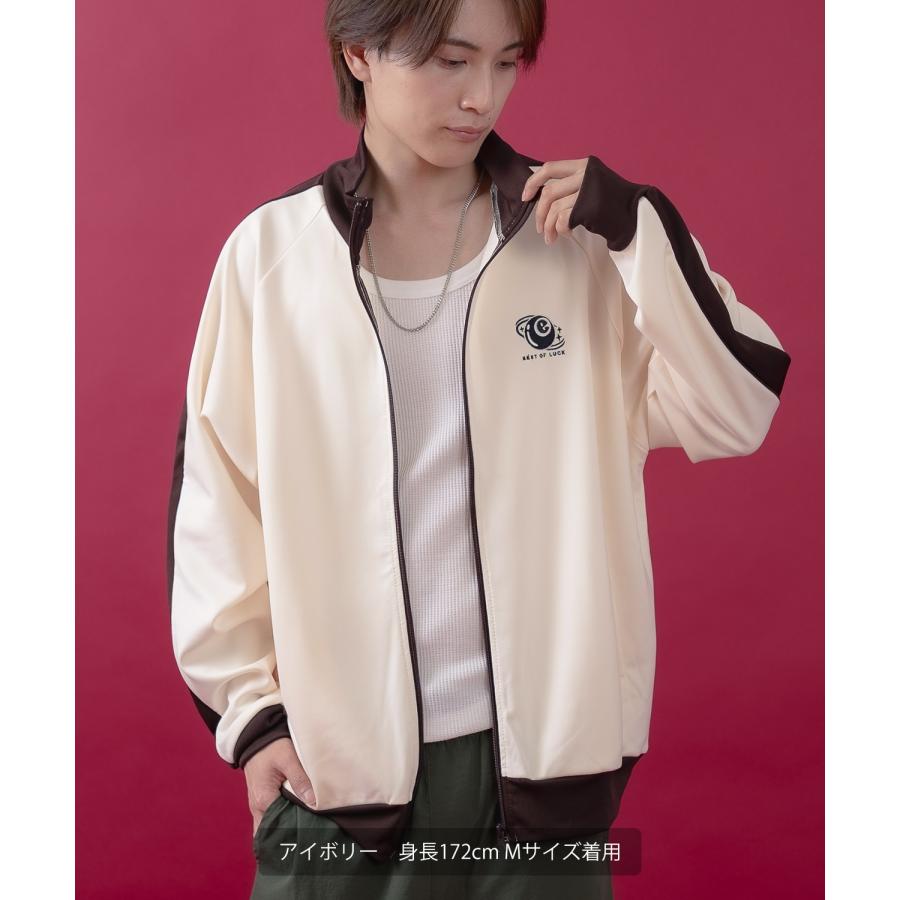 トラックジャケット メンズ レディース フルジップ ライン ジャージ カジュアル アメカジ ストリート スケーター ストリート古着MIX 韓国ファッション | improves | 05