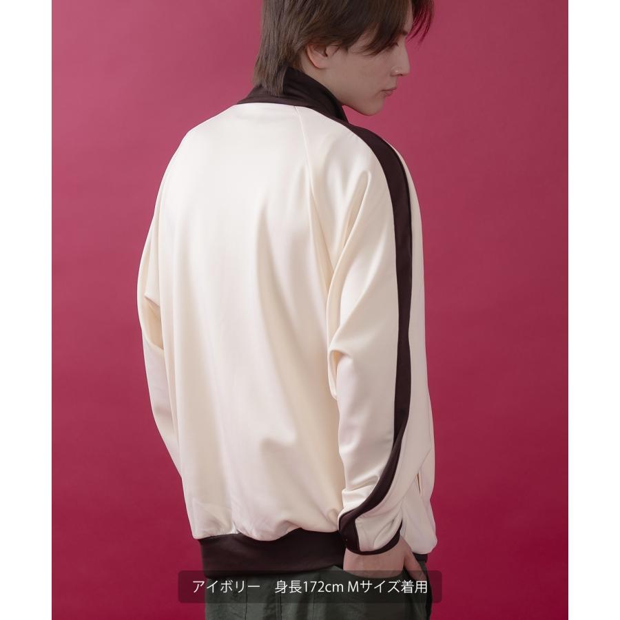 トラックジャケット メンズ レディース フルジップ ライン ジャージ カジュアル アメカジ ストリート スケーター ストリート古着MIX 韓国ファッション | improves | 07