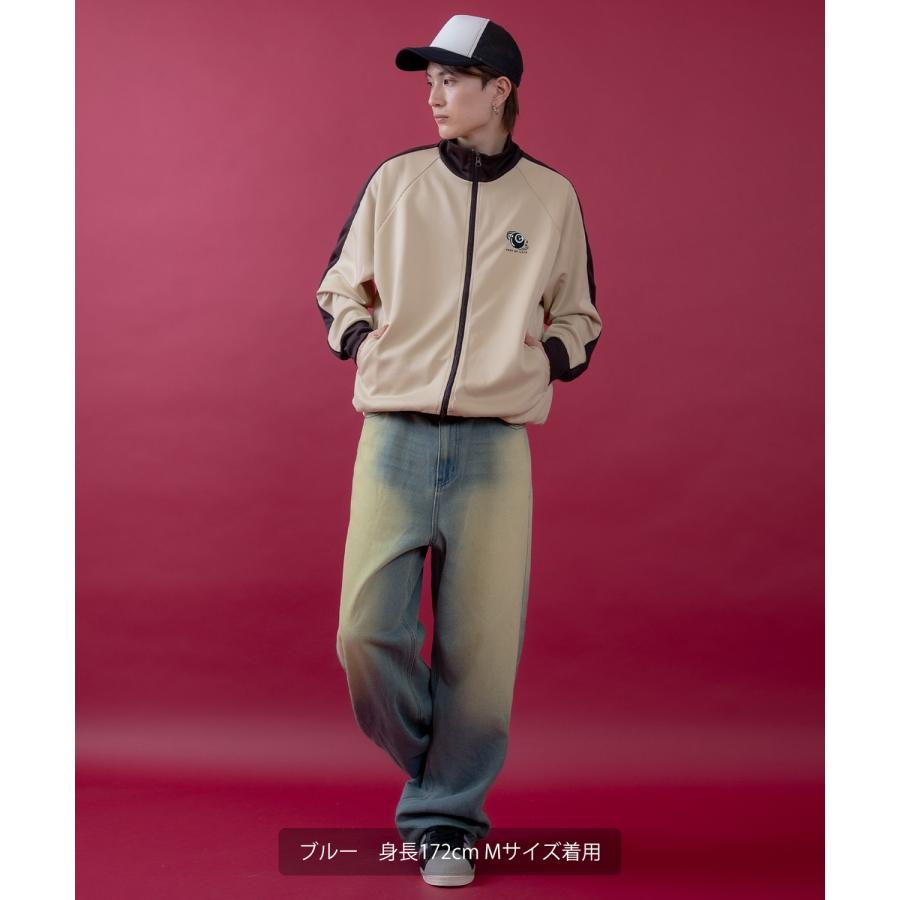 デニムパンツ メンズ レディース  バギーパンツ ビンテージ風 ジーンズ ワイドパンツ アメカジ カジュアル ストリート スケーター 韓国ファッション 古着 | improves | 11