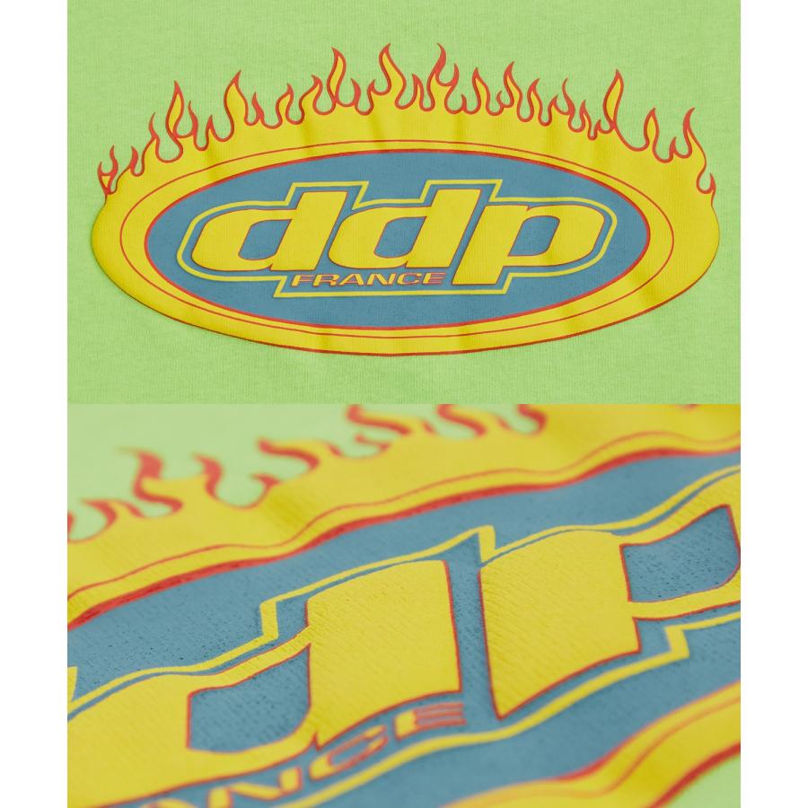 Tシャツ 半袖 カットソー メンズ レディース ddp ディーディーピー フロントプリント オーバルロゴ ボックスシルエット スケーター ストリート メンズライク | improves | 21