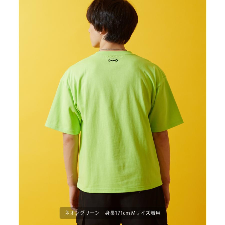 Tシャツ 半袖 カットソー メンズ レディース ddp ディーディーピー フロントプリント タイダイ染 ボックスシルエット スケーター ストリート メンズライク | improves | 16