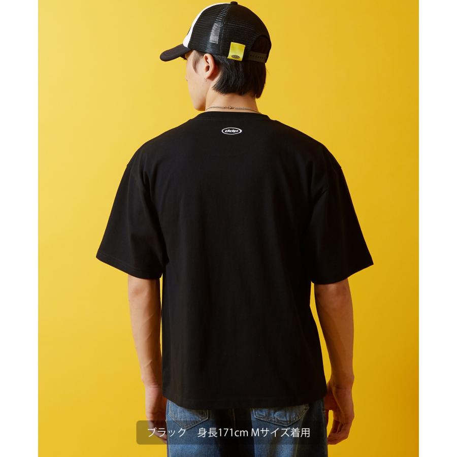 Tシャツ 半袖 カットソー メンズ レディース ddp ディーディーピー フロントプリント タイダイ染 ボックスシルエット スケーター ストリート メンズライク | improves | 19