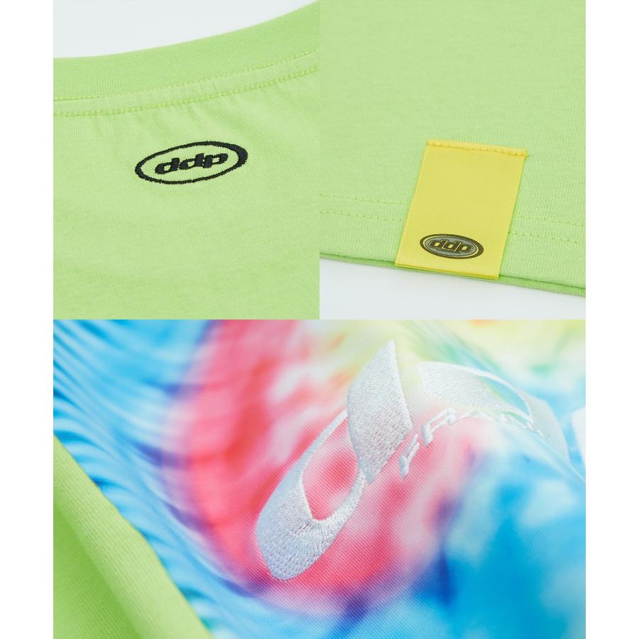 Tシャツ 半袖 カットソー メンズ レディース ddp ディーディーピー フロントプリント タイダイ染 ボックスシルエット スケーター ストリート メンズライク | improves | 22