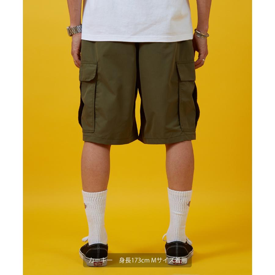 ショートパンツ メンズ レディース ddp カーゴパンツ ハーフパンツ ショーツ 大きめ スケーター ストリート アメカジ カジュアル 古着MIX | improves | 19