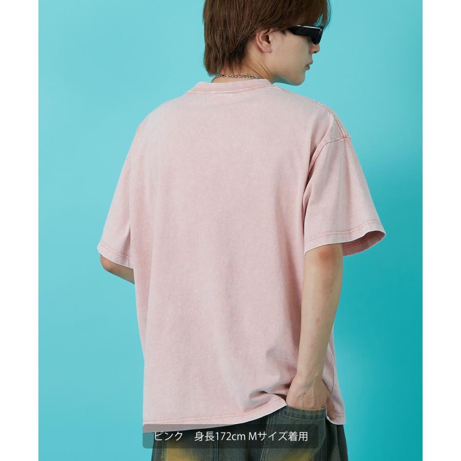 Tシャツ メンズ ウォシュド加工 ピグメント加工 パーカー スウェット アメカジ カジュアル スケーター ストリート 古着MIX 韓国 | improves | 16