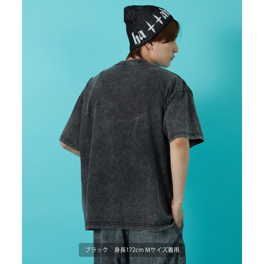 Tシャツ メンズ ウォシュド加工 ピグメント加工 パーカー スウェット アメカジ カジュアル スケーター ストリート 古着MIX 韓国 | improves | 06