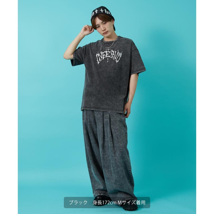 Tシャツ メンズ ウォシュド加工 ピグメント加工 パーカー スウェット アメカジ カジュアル スケーター ストリート 古着MIX 韓国 | improves | 07