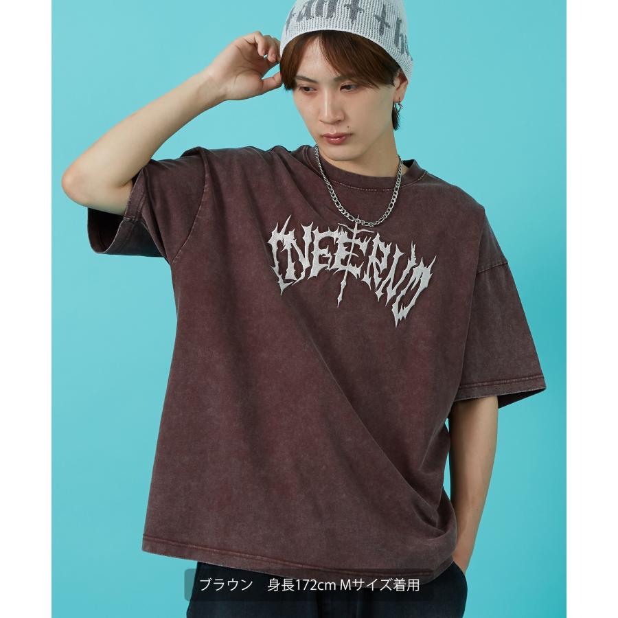 Tシャツ メンズ ウォシュド加工 ピグメント加工 パーカー スウェット アメカジ カジュアル スケーター ストリート 古着MIX 韓国 | improves | 08