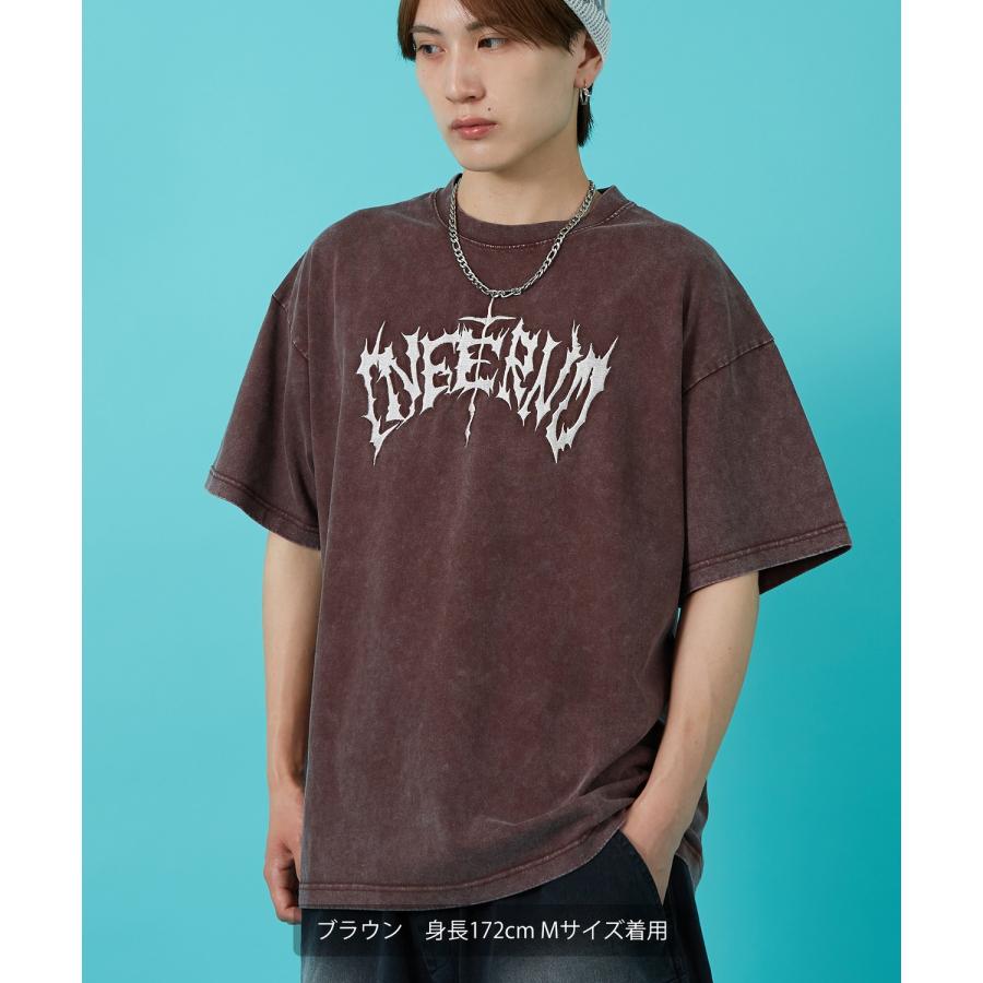 Tシャツ メンズ ウォシュド加工 ピグメント加工 パーカー スウェット アメカジ カジュアル スケーター ストリート 古着MIX 韓国 | improves | 09