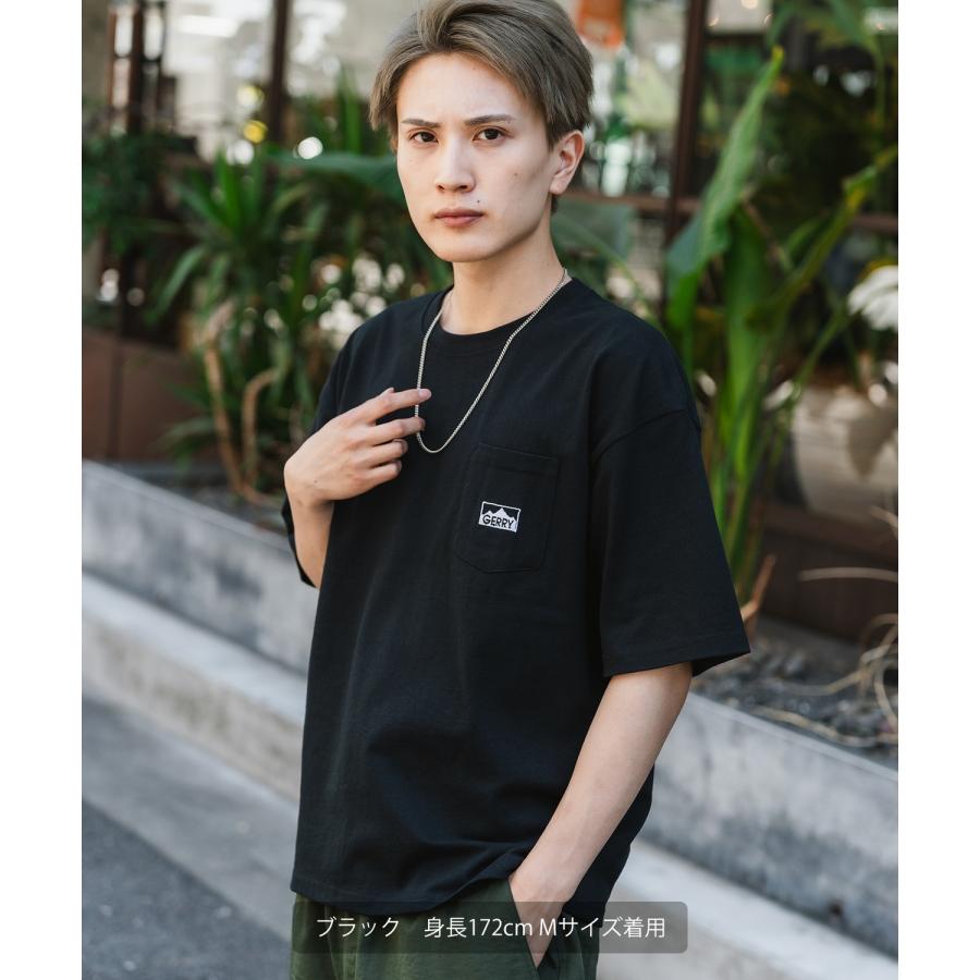 半袖Tシャツ メンズ GERRY ジェリー 別注 マウントロゴ ワンポイント 刺しゅう 半袖T カットソー ポケT アウトドア ストリート アメカジ 古着MIX | GERRY | 04