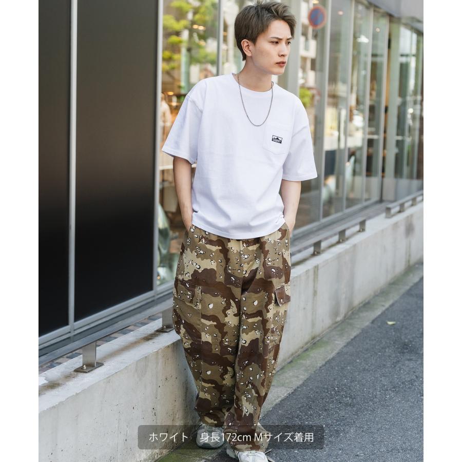 半袖Tシャツ メンズ GERRY ジェリー 別注 マウントロゴ ワンポイント 刺しゅう 半袖T カットソー ポケT アウトドア ストリート アメカジ 古着MIX | GERRY | 09