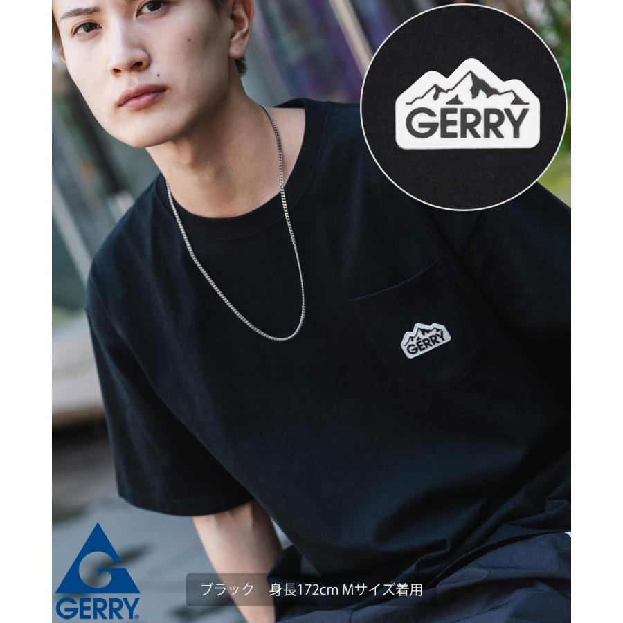 半袖Tシャツ メンズ GERRY ジェリー 別注 マウントロゴ シリコンワッペン 半袖T カットソー ポケT アウトドア ストリート アメカジ 古着MIX | GERRY | 03