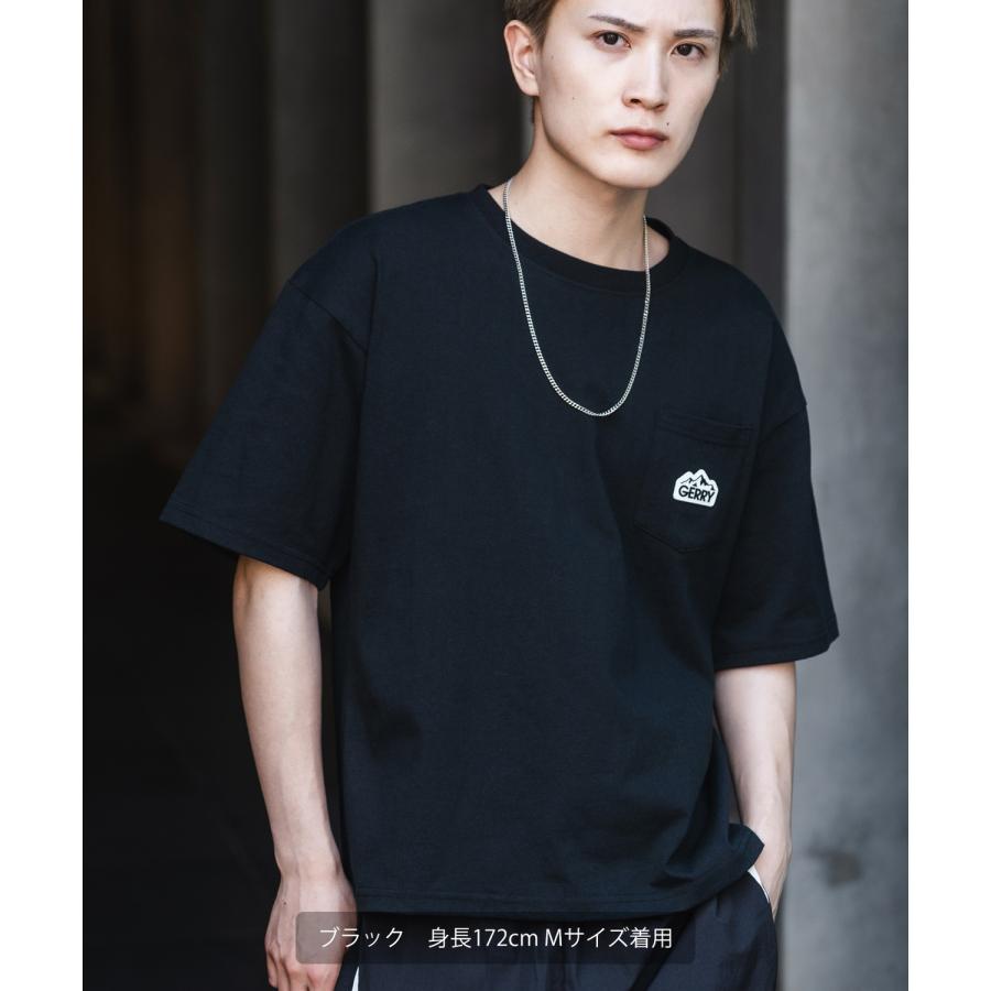 半袖Tシャツ メンズ GERRY ジェリー 別注 マウントロゴ シリコンワッペン 半袖T カットソー ポケT アウトドア ストリート アメカジ 古着MIX | GERRY | 04