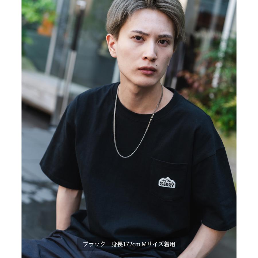 半袖Tシャツ メンズ GERRY ジェリー 別注 マウントロゴ シリコンワッペン 半袖T カットソー ポケT アウトドア ストリート アメカジ 古着MIX | GERRY | 05