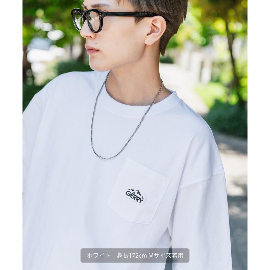 半袖Tシャツ メンズ GERRY ジェリー 別注 マウントロゴ シリコンワッペン 半袖T カットソー ポケT アウトドア ストリート アメカジ 古着MIX | GERRY | 11