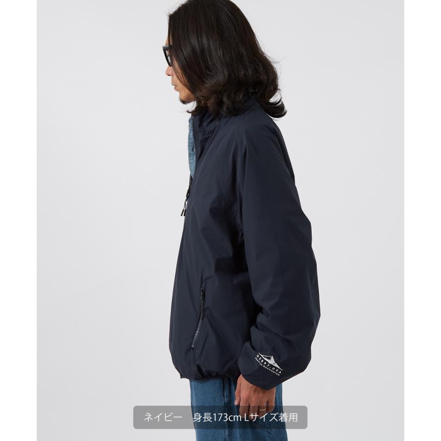 リバーシブル ブルゾン メンズ レディース ナイロンジャケット フリース ボアジャケット 2way アウター 迷彩 カモフラ 総柄 無地 オーバーサイズ | GERRY | 14